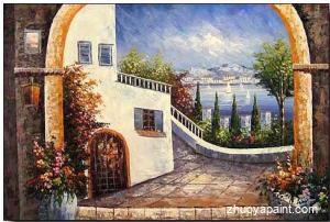 Storefront Oil Paintings