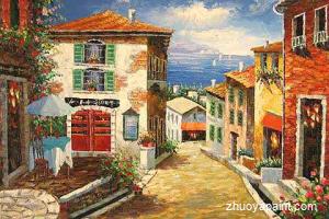 Storefront Oil Paintings