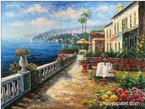 Oil Painting Reproductions of Mdeiterranean Sea 
