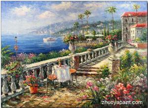 Oil Painting Reproductions of Mdeiterranean Sea 