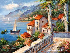 Oil Painting Reproductions of Mdeiterranean Sea 