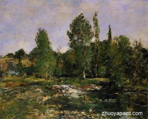 Saint-Cenery, a Pond