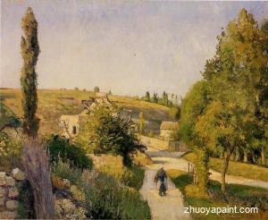 Landscape at l´Hermitage, Pontoise