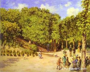 Town Garden in Pontoise