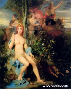 Apollo and the Nine Muses