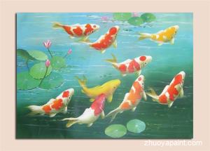 Goldfish Painting