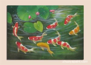 Goldfish Painting