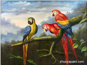 Parrot Painting