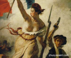 Liberty Leading the People (Detail) 