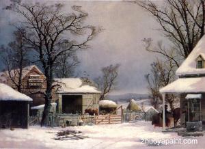 Farmyard, Winter