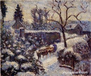 The Effect of Snow at Montfoucault