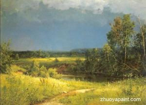 Before a thunderstorm