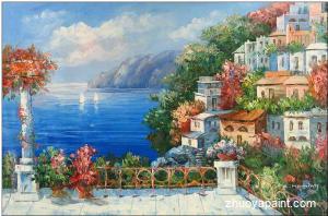 Mediterranean Sea Painting