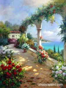 A Path in Flower Garden