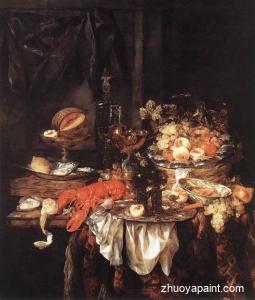 Banquet Still-Life with a Mouse