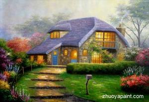 Oil Paintings of Thomas Kinkade 