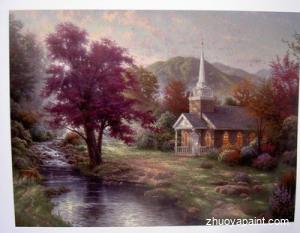 Oil Paintings of Thomas Kinkade 