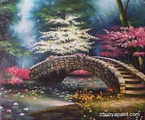 Painting Reproduction of Thomas Kinkade  