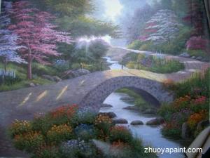 Painting Reproduction of Thomas Kinkade  