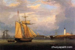 Drying Sails off Ten Pound Island