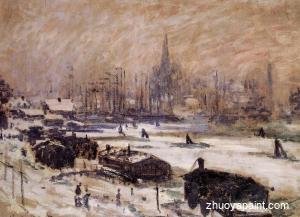 Amsterdam in the Snow