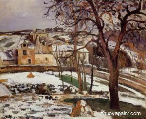 The Effect of Snow at l´Hermitage 2