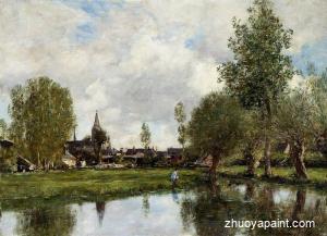 Village around Dunkirk