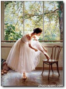 A Dancer Exercising 1