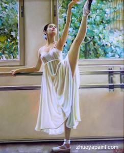 A Dancer Exercising 4