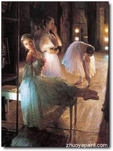 Dancers on the Backstage
