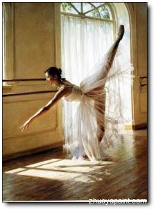 A Dancer Practicing 1