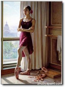 A Ballet Dance Practising