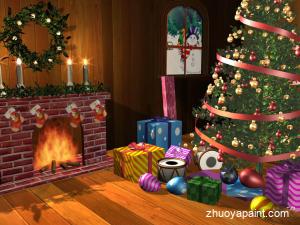 Christmas Painting Online for Kids