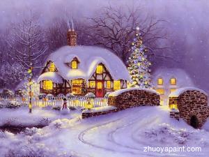 Christmas-Winter Scene