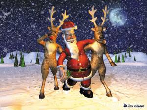 Santa Claus Painting