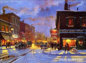 Christmas-Street Scenes