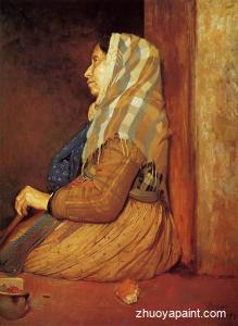 A Roman Beggar Woman