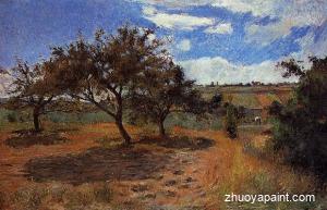 Apple Trees at l´Hermitage