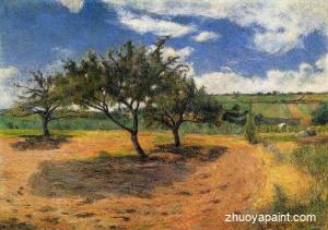 Apple Trees at l´Hermitage