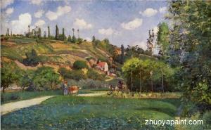 A Cowherd on the Route de Chou, Pontoise