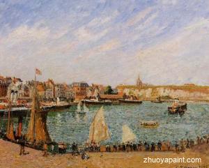 Afternoon, Sun, the Inner Harbor, Dieppe