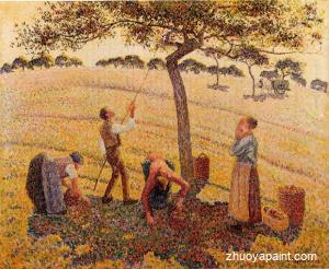 Apple Pickers, Eragny