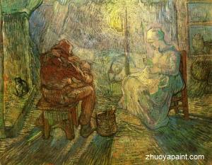 Evening-The Watch (after Millet)