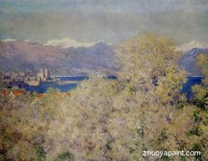 Antibes - View of the Salis Gardens