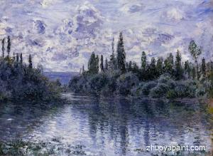 Arm of the Seine near Vetheuil