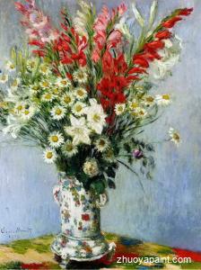 Bouquet of Gadiolas, Lilies and Dasies