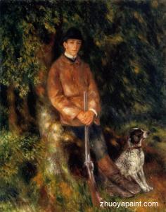 Alfred Berard and His Dog