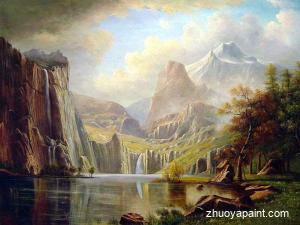 A View In The Mountains