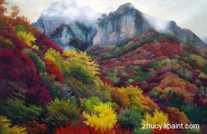 Autumn Mountain Scenery