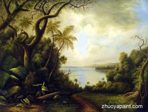 View From Fern Tree Walk Jamaica   